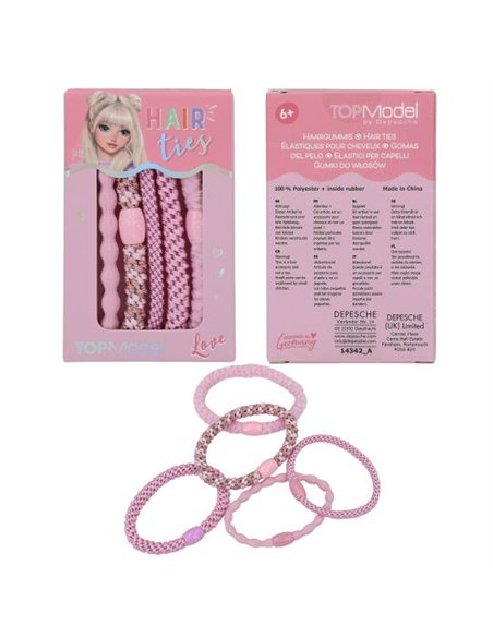 TOPModel Kits d'élastiques à cheveux