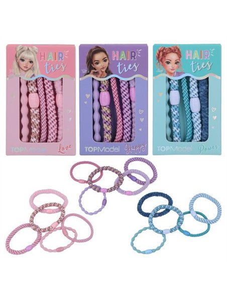 TOPModel Kits d'élastiques à cheveux