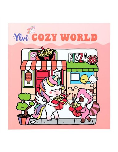 Ylvi COZY World Livre de coloriages