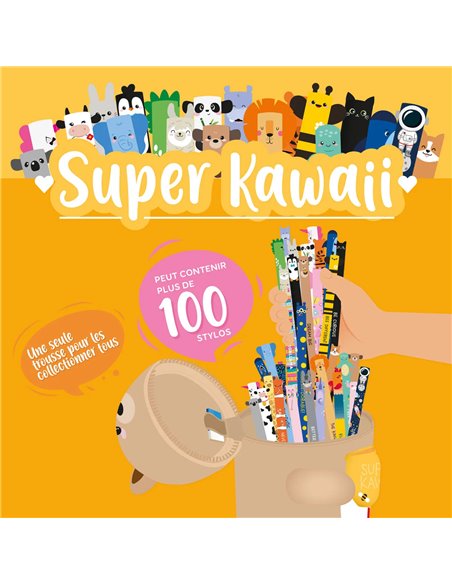 SUPER KAWAII TEDDY BEAR - Pot à Crayons de Table Teddy Bear - LEGAMI