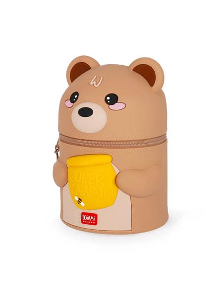SUPER KAWAII TEDDY BEAR - Pot à Crayons de Table Teddy Bear - LEGAMI