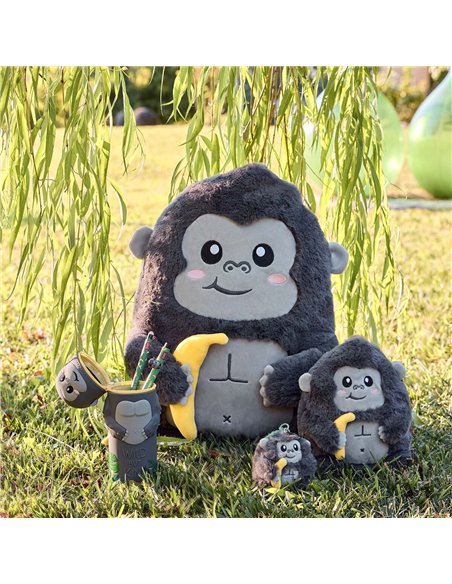 Porte-clés en Peluche Gorilla - Tiny Super Soft! - Legami