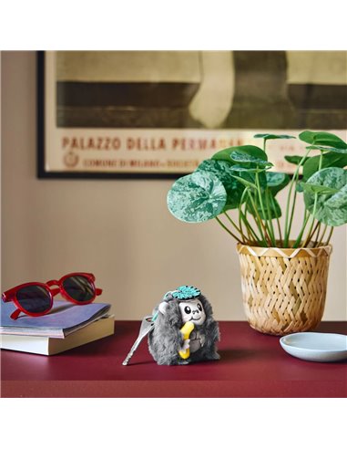 Porte-clés en Peluche Gorilla - Tiny Super Soft! - Legami