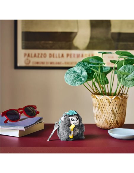 Porte-clés en Peluche Gorilla - Tiny Super Soft! - Legami