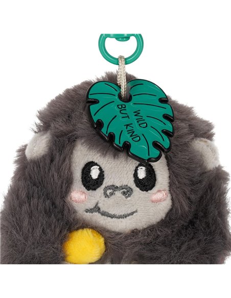 Porte-clés en Peluche Gorilla - Tiny Super Soft! - Legami