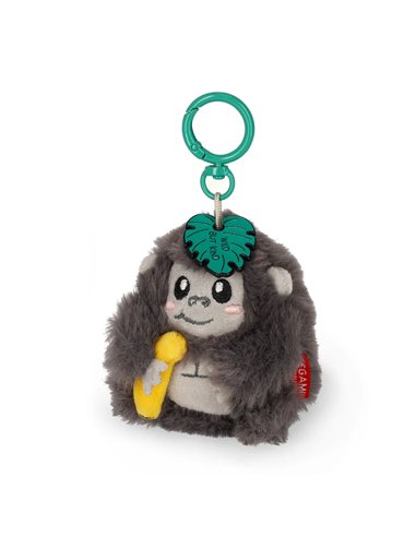 Porte-clés en Peluche Gorilla - Tiny Super Soft! - Legami