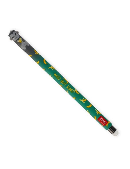 Stylo legami encre gel effaçable - Gorilla «Wild but Kind» - Erasable Pen - Legami