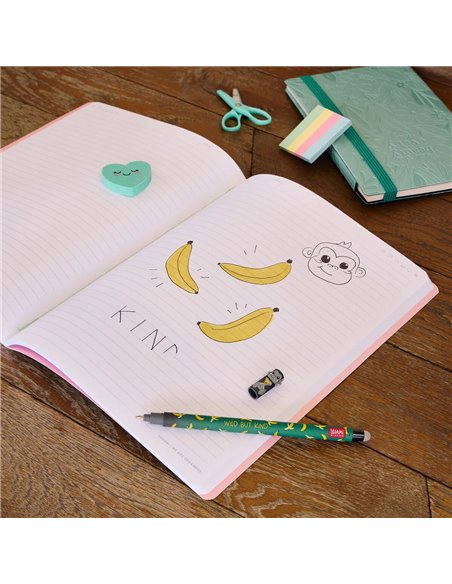 Stylo legami encre gel effaçable - Gorilla «Wild but Kind» - Erasable Pen - Legami
