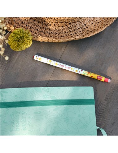 Stylo legami encre gel effacable - poule Hen «I Care a Lot» - Erasable Pen - Legami