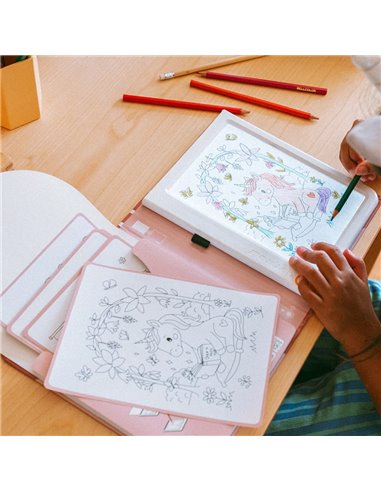 Refill KIDYDRAW-PAD Recharge de dessins "Il était une fois" - Kidywolf