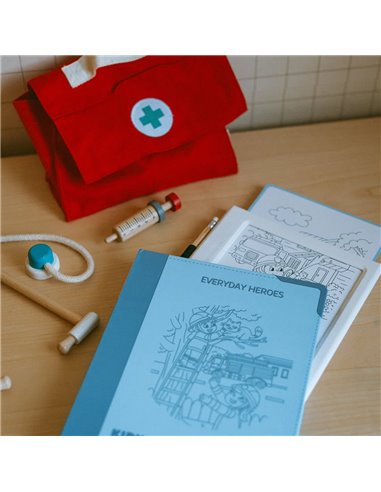 Refill KIDYDRAW-PAD Recharge de dessins "Héros du quotidien" - Kidywolf