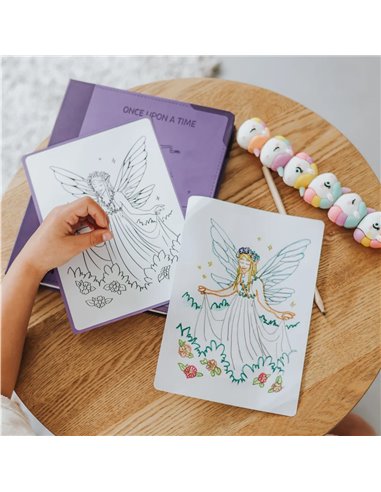 Refill KIDYDRAW-PAD Recharge de dessins "Once Upon a Time" - Kidywolf