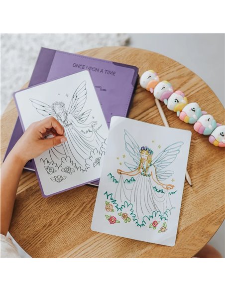 Refill KIDYDRAW-PAD Recharge de dessins "Once Upon a Time" - Kidywolf