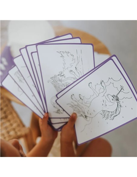 Refill KIDYDRAW-PAD Recharge de dessins "Once Upon a Time" - Kidywolf