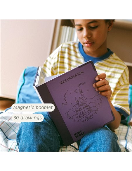 Refill KIDYDRAW-PAD Recharge de dessins "Once Upon a Time" - Kidywolf