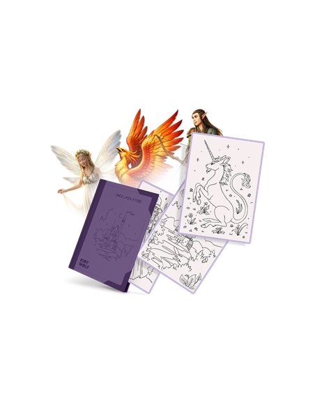 Refill KIDYDRAW-PAD Recharge de dessins "Once Upon a Time" - Kidywolf