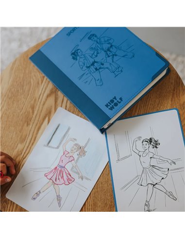 Refill KIDYDRAW-PAD Recharge de dessins "Sports" - Kidywolf
