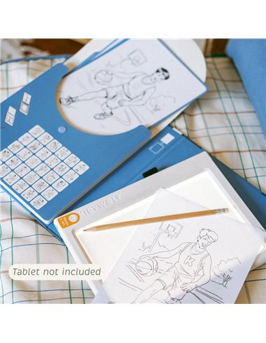 Refill KIDYDRAW-PAD Recharge de dessins "Sports" - Kidywolf