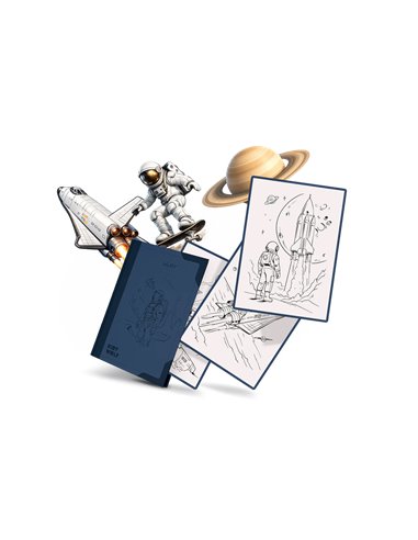 Refill K-DRAW-PAD Recharge de dessins "Galaxy" - kidywolf