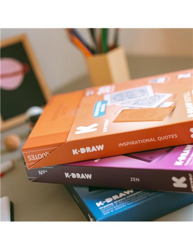 Refill K-DRAW-PAD Recharge de dessins "Zen" - Kidywolf