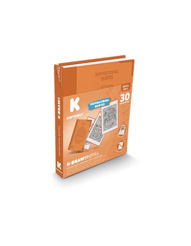 Refill K-DRAW-PAD Recharge de dessins "Quote" - Kidywolf