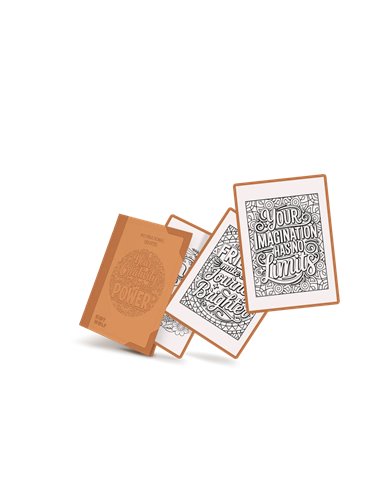 Refill K-DRAW-PAD Recharge de dessins "Quote" - Kidywolf