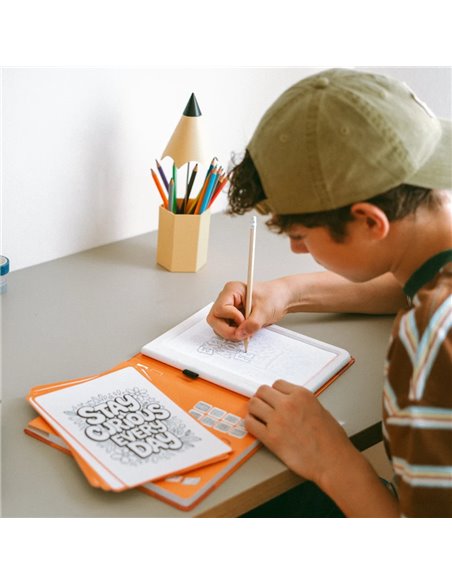 Refill K-DRAW-PAD Recharge de dessins "Quote" - Kidywolf