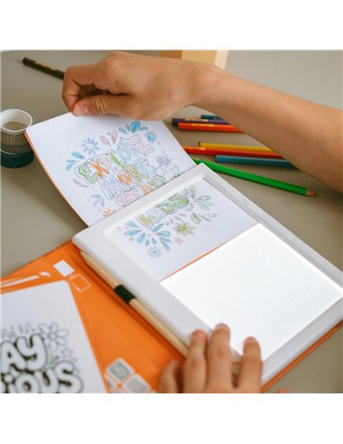 Refill K-DRAW-PAD Recharge de dessins "Quote" - Kidywolf