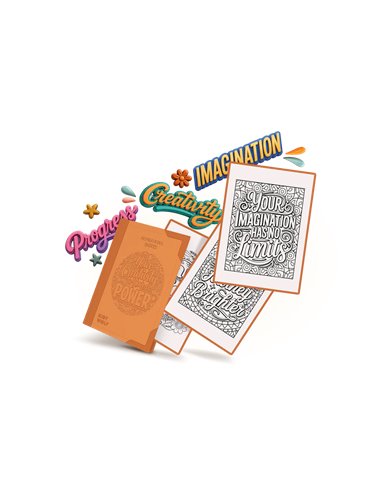 Refill K-DRAW-PAD Recharge de dessins "Quote" - Kidywolf
