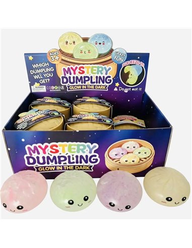 Antistress Mystery Dumpling Glow in the Dark 9 cm