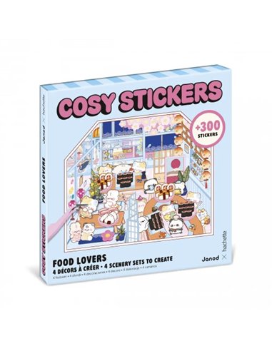 COSY STICKERS - FOOD LOVERS - Janod