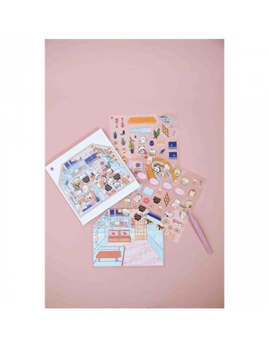 COSY STICKERS - FOOD LOVERS - Janod
