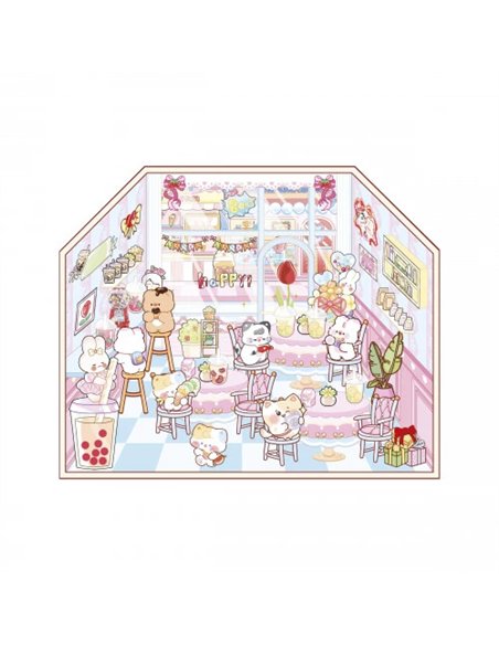 COSY STICKERS - FOOD LOVERS - Janod