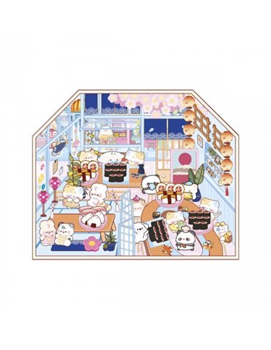 COSY STICKERS - FOOD LOVERS - Janod