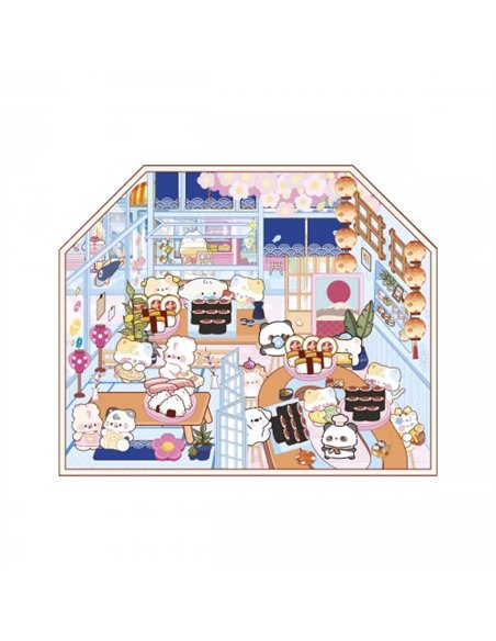 COSY STICKERS - FOOD LOVERS - Janod