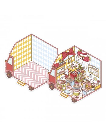 COSY STICKERS - TINY TRUCKS - Janod