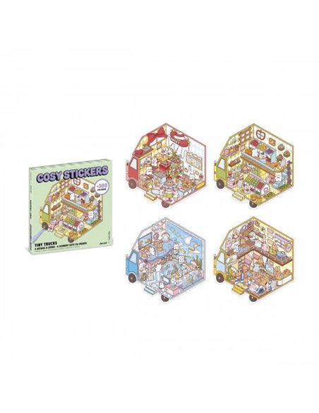 COSY STICKERS - TINY TRUCKS - Janod