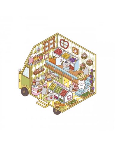 COSY STICKERS - TINY TRUCKS - Janod