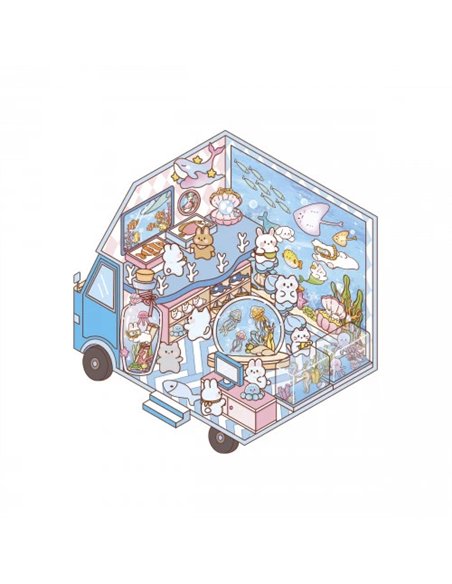 COSY STICKERS - TINY TRUCKS - Janod