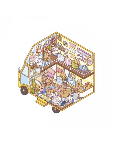 COSY STICKERS - TINY TRUCKS - Janod