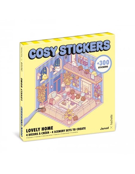 COSY STICKERS - LOVELY HOME - Janod