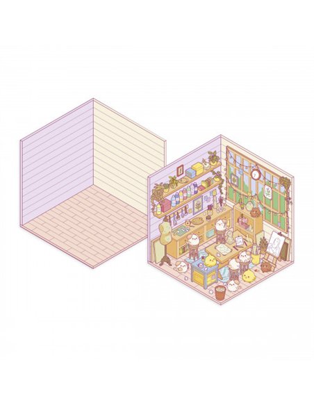 COSY STICKERS - LOVELY HOME - Janod
