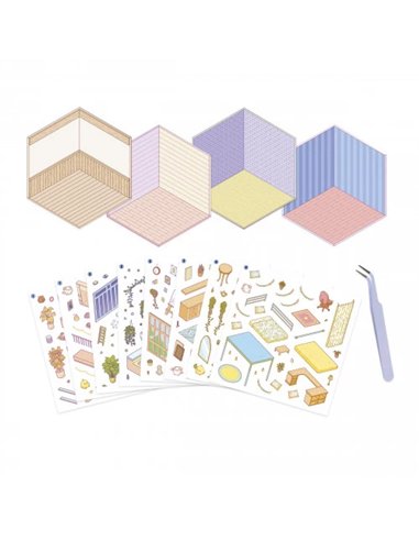 COSY STICKERS - LOVELY HOME - Janod