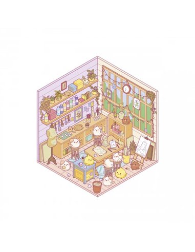 COSY STICKERS - LOVELY HOME - Janod