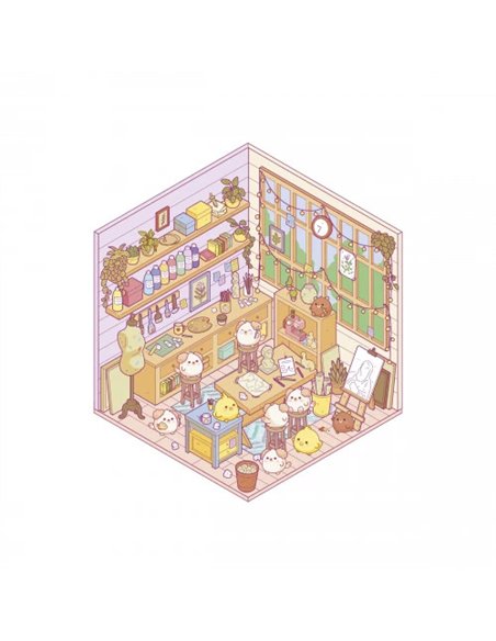 COSY STICKERS - LOVELY HOME - Janod