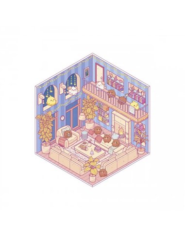 COSY STICKERS - LOVELY HOME - Janod