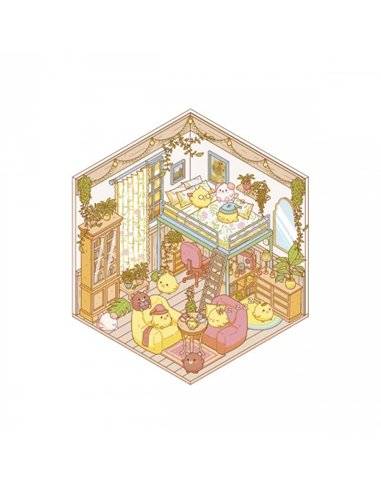 COSY STICKERS - LOVELY HOME - Janod
