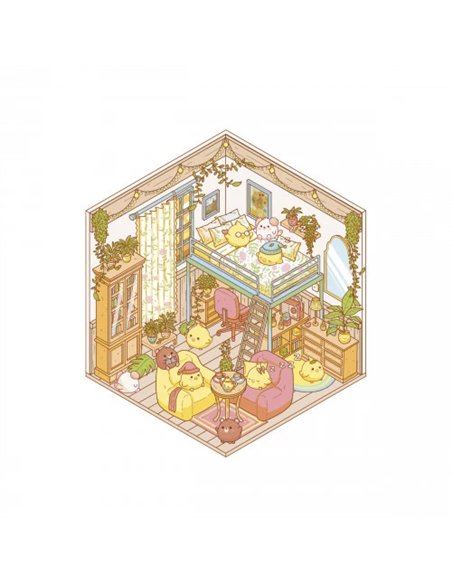 COSY STICKERS - LOVELY HOME - Janod