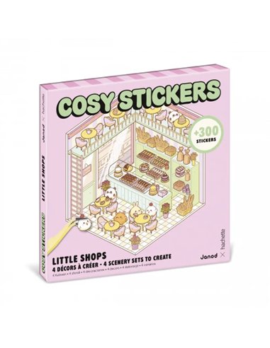 COSY STICKERS - LITTLE SHOPS - Janod