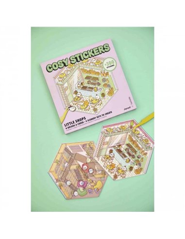 COSY STICKERS - LITTLE SHOPS - Janod